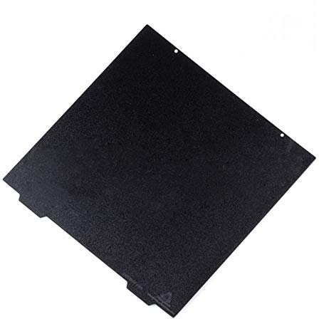 235 x 235 mm Ender 3 doble cara con textura de resorte PEI placa de construcción de acero con recubrimiento en polvo para impresora 3D Creality Ender 3 Pro ender 5 Pro Ender 3s, TEVO Tarantula Pro