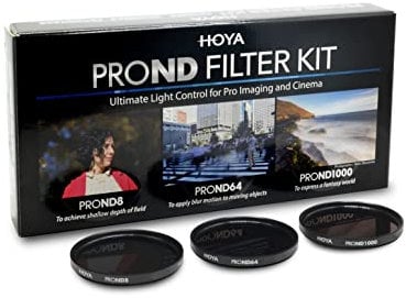 Hoya PRO ND KIT (8/64/1000) 72mm, Praktisches Set mit 3 verschiedenen Hoya PRP ND Filter zur Lichtreduzierung, Graufilter, ND Filter, Langzeitbeleuchtung, Hochwertig