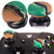 Playrealm FPS Bâton Prises de Pouce Thumbstick Grip et Prolongateur Texture 3D Caoutchouc Silicone Poignée Couvrir 2 ensembles pour Xbox Series X/S & Xbox One Manette (Vert Camouflage)