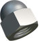 Dome Cap M8 Kopf Innengewinde Nuss Rostfreier Stahl Sechskantmuttern (25 Stück) Gewinde für Schrauben/Bolzen - Dia Dome Kopf Kappe Mutter Schutz Abdeckung Zertifizierter DIN 1587 (8mm)