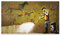 Giallobus - Quadro - Banksy - Idropulitrice Pittura Rupestre - Vetro acrilico - 140x80 - Pronto da appendere - Quadri moderni per la casa