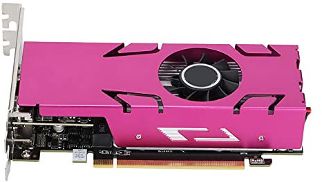 PUSOKEI 4G GDDR5 GPU 128bit Grafikkarte 6000MHz Yeston Grafikkarte RX550 4 Bildschirm 4K HDR, für Windows 7(64), für Windows 10(64), für Ubuntu16.04(64)