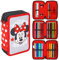 CERDÁ LIFE'S LITTLE MOMENTS - Minnie Mouse 3 Compartment School Pencil Case for Girls - Official Disney Licence, Multicoloured, 12.5 X 19.5 X 6.5 CM, Classic