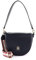 Tommy Hilfiger Damen Umhängetasche Tommy Life Saddle Bag Klein, Blau (Space Blue), Einheitsgröße