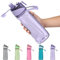 Healter 650ml Gourde brumisateur enfant Bouteille sport pour hydratation en extérieur Bouteille d'eau de cyclisme étanche pour Fitness et sports de plein(Violet)