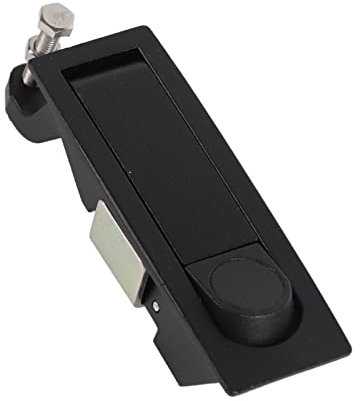 Compression Latch Lock, Zinklegierung NonLocking Toolbox Trigger Latch für Schiff, Anhänger, Schrank und Koffer(Schwarz)