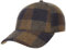 Stetson Ankeny Wool Check Cap - Baseballcap im Karodesign - Sportlich Elegante Stoffcap für Damen und Herren - Herbst/Winter braun One Size
