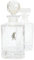 Pirate Cut Crystal Glass Decanter & Golf Ball Style Stopper 719