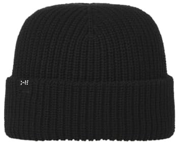 JACK&JONES Herren JACTECH Short Beanie NOOS Strickmütze, Black, Einheitsgröße