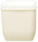 Toilet Trash Can,Wall Mounted Small Garbage Can with Flat Cover,Removable Bathroom Trash Can,Waste Paper Garbage Can is Suitable for Living Room, Kitchen, Bedroom and Bathroom (White)