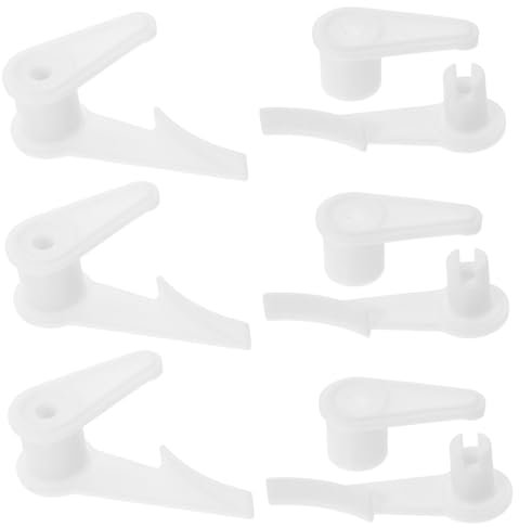 QUMIIRITY 6stücke Deckenlampen Halter Clips Kunststoff Schnalle Für Lampenschirme Einfache Installation Passend Für Led-deckenleuchten Stabile Befestigung Ästhetisches Design Einsetzbar