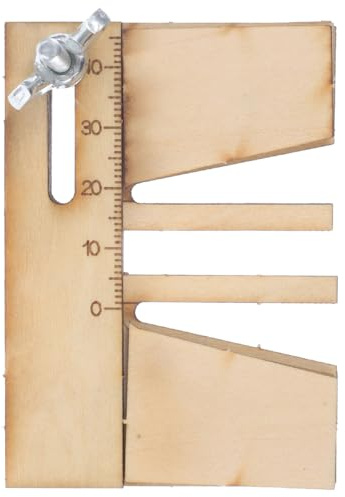 Abaodam Wooden Mooring Tool DIY Assist Device for Sailing Model Model | Ship Building Tools with Scale Display Compact Lightweight Boat Accessory for Accurate Measurement and Fixed Positioning