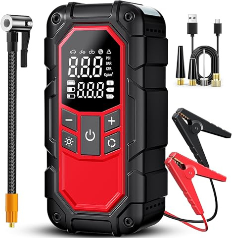 Tinyoak Jump Starter with Air Compressor
