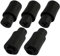 AERZETIX: 5X fiche connecteur DIN 2pins broches femelle pour enceintes haut-parleurs - C19580
