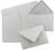 30x Faltkarten Set mit Briefumschlägen DIN A6 / C6 - Hellgrau (Grau) - 14,8 x 10,5 cm (105 x 148) - Doppelkarten Set - Serie FarbenFroh