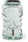 Excelsa Tiki Distributeur de Boissons avec Robinet, Verre recyclé, 6 litres