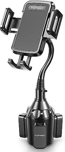 Support de téléphone de Voiture, Support de téléphone Universel Support de gobelet de Rotation à 360 ° Support de Smartphone pour iPhone 14