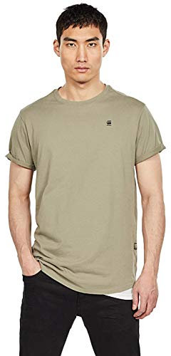 G-STAR RAW Herren Lash T-Shirt, Shamrock/ Olive,Size M
