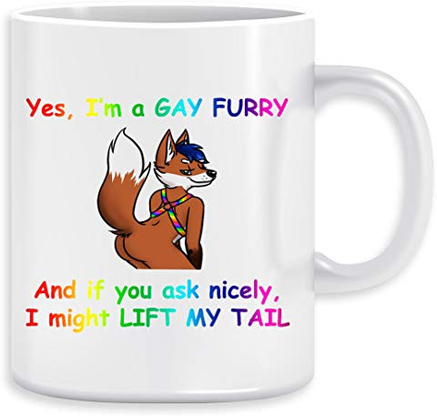 Gay Furry Kaffeebecher Becher Tassen Ceramic Mug Cup