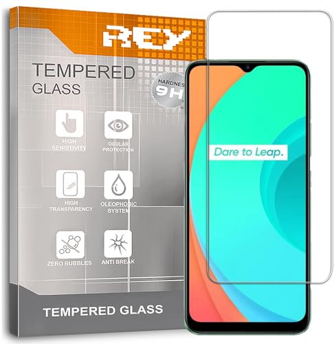 Protector de Pantalla para OPPO REALME 6i - REALME C3 - REALME 5i - REALME 5 - REALME 5S - REALME C11 - C15 - NARZO 30A, Cristal Vidrio Templado Premium