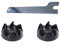 2x Acoplamientos 9704230 incl. llave de montaje, pieza de recambio adecuada para la batidora Kitchenid Ultra Power 5KSB5, 5KSB52, 5KSB3