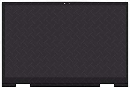 FTDLCD® 15.6 Inch Replacement for HP Envy x360 15-ee 15-ee0xxx 15-ee0000 Series FHD IPS LED LCD Touch Screen Digitizer Assembly With Bezel