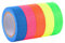NA 6Stück Fluorescent Tape, Neon Klebeband, Fluoreszierend Gewebeband, 5m x 1.5cm, Tape Neon Fluoreszierend Klebeband in 6 Neonfarben
