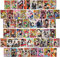 ZPPLD 50pcs Anime Wall Collage Kit,Anime Collage Kit for Wall Aesthetic,Anime Poster,Manga Posters,Aesthetic Picture for Wall Collage,Anime Posters Dorm Decor Bedroom Decor for Anime Lovers (Anime-B)
