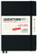 LEUCHTTURM1917 365812 Akademischer Wochenplaner Medium (A5) 2023, 18 Monate, Schwarz, Deutsch