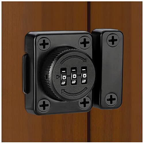 Serrature per porte con combinazione Serrature meccaniche per porte con combinazione Serrature a spinta Vecchie serrature per porte di armadi a montaggio superficiale