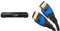 Panasonic DMR-UBC90EGK Ultra HD Blu-ray Recorder (2TB HDD, 4K Blu-ray Disc, UHD TV Kabelempfang, 3 x DVB-C/DVB-T2 HD Tuner) & KabelDirekt – 8K/4K HDMI-Kabel – 3 m – 8K@60Hz (Schwarz/Blau)