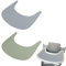 Silikon-Hochstuhl-Tischset für Stokke Tripp Trapp Stuhl, Baby-Hochstuhl-Tablett, Fingerfood-Tischset für Babys, Kleinkinder, Salbeigrün und Staubblau, 2 Stück