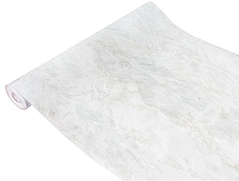Klebefolie Möbel 67,5x990 cm | Möbelfolie selbstklebend in Steinoptik | Folie für Möbel zur einfachen Renovierung von Türen, Tischen und Regalen | Klebefolie dekorativ und abwaschbar | Marmor Gold