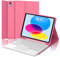 JADEMALL Custodia Tastiera con Trackpad per iPad 11 Generazione A16 2025/10 Generazione 10.9 2022, Italiano QWERTY Tastiera Bluetooth Staccabile con Touchpad per iPad 10/11 Generazione, Rosso