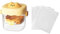 DimyFew Yogurt Strainer with Lid for Tofu Press and Nut Milk Preparation, Yellow