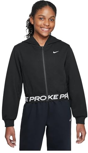 Nike Pro Fleece Dri-FIT-Kapuzenjacke für ältere Kinder (Mädchen), HQ9312