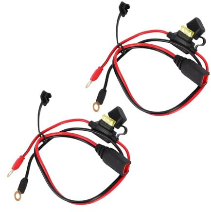 tlidfgeo Wire Harness Compatible with NOCO GC002 X-Connect, NOCO GC002 X-Connect M6 (1/4in) Eyelet Terminal Connector, Battery Tender Leads Accessories Cables for Genius Smart Battery Chargers