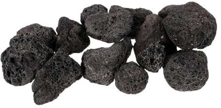 EXHUMKY 1packung Vulkanstein Deko Naturstein Für Aquarien Und Pflanzgefäße Porös Und Atmungsaktiv Für Garten Und Innenraumgestaltung Große Steine