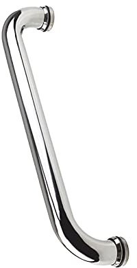 YIHANWUU Shower Glass Door Handle for Bathroom,Stainless Steel Sliding Door Handle Simple Household Bathroom Shower Glass Door Hardware Accessories/600Mm