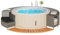 Verderoom Whirlpool umrandung Poolumrandung Witterungsbeständig Poolumrandung Poolverkleidung Whirlpool Umrandung Polyrattan Verkleidung Einfassung Rund-Typ 3