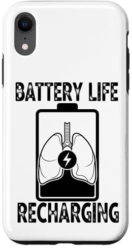 Battery Life Recharging Lung Transplant Case for iPhone XR