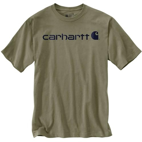 Carhartt Herren Dearborn Relaxed Logo T-Shirt Work Utility T-Shirt (1er Pack)