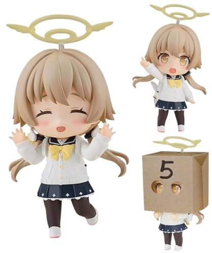 Tongyundacheng Anime Ajitani Hifumi Figure Game Girl Action Figure with Accessories Cute Character Model Statue PVC Mini Desktop Decoration Anime Collectable Gifts, 10cm