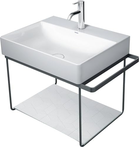 Duravit Durasquare Metallgestell Wandmontage 66,5x45,1 cm Mattschwarz