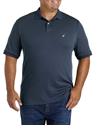 Nautica Herren Kurzärmeliges Poloshirt aus Weicher Baumwolle mit Klassischer Passform Polohemd