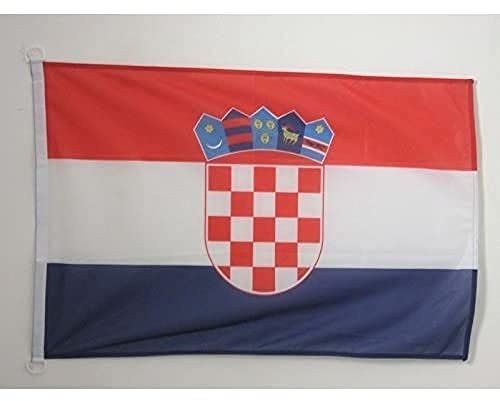 AZ FLAG - Flagge Kroatien - 150x90 cm - Kroatische Fahne 90 x 150 cm Aussenverwendung - Flaggen