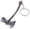 VNFLY Stormbreaker Schlüsselanhänger Axt Schlüsselanhänger Thor Hammer Schlüsselanhänger (Silber)