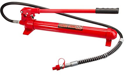 otgerlensker products Hydraulik Handpumpe mit Pumpstange 20 to. für Richtsatz Spreizer Druckzylinder