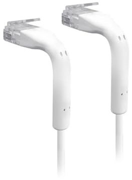 Ubiquiti Networks UniFi Ethernet Patchkabel Netzwerkkabel 0,22 m Cat6 weiß, UC-Patch-RJ45