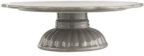 IB Laursen Tortenplatte, Kuchenständer auf Fuß Mynte Granite grau D. 29cm